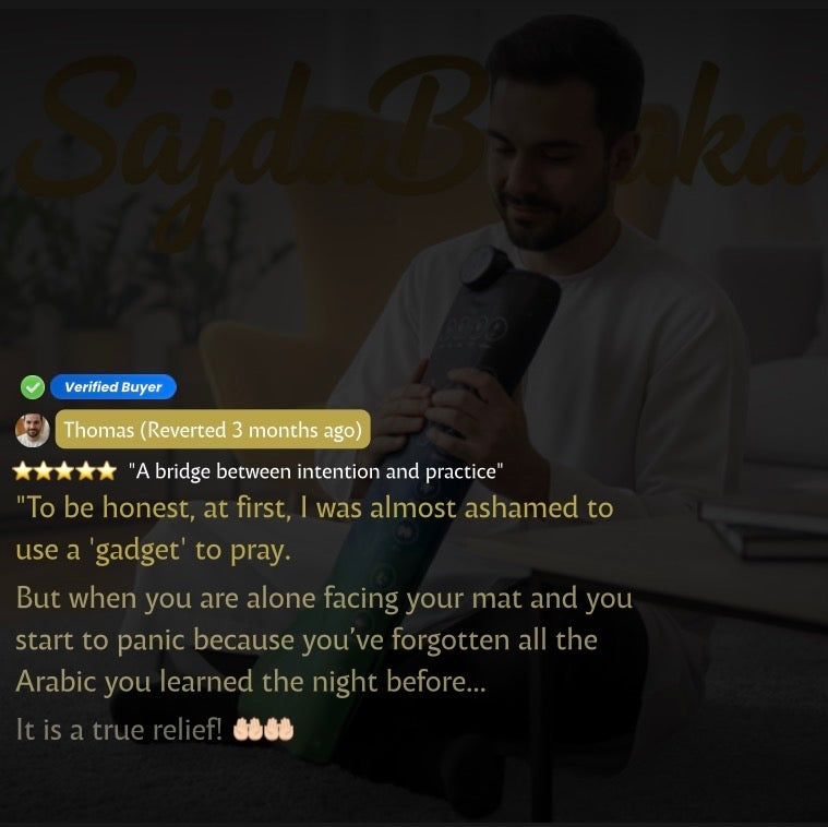 SajdaActive™ - The smart prayer rug that guides you step-by-step