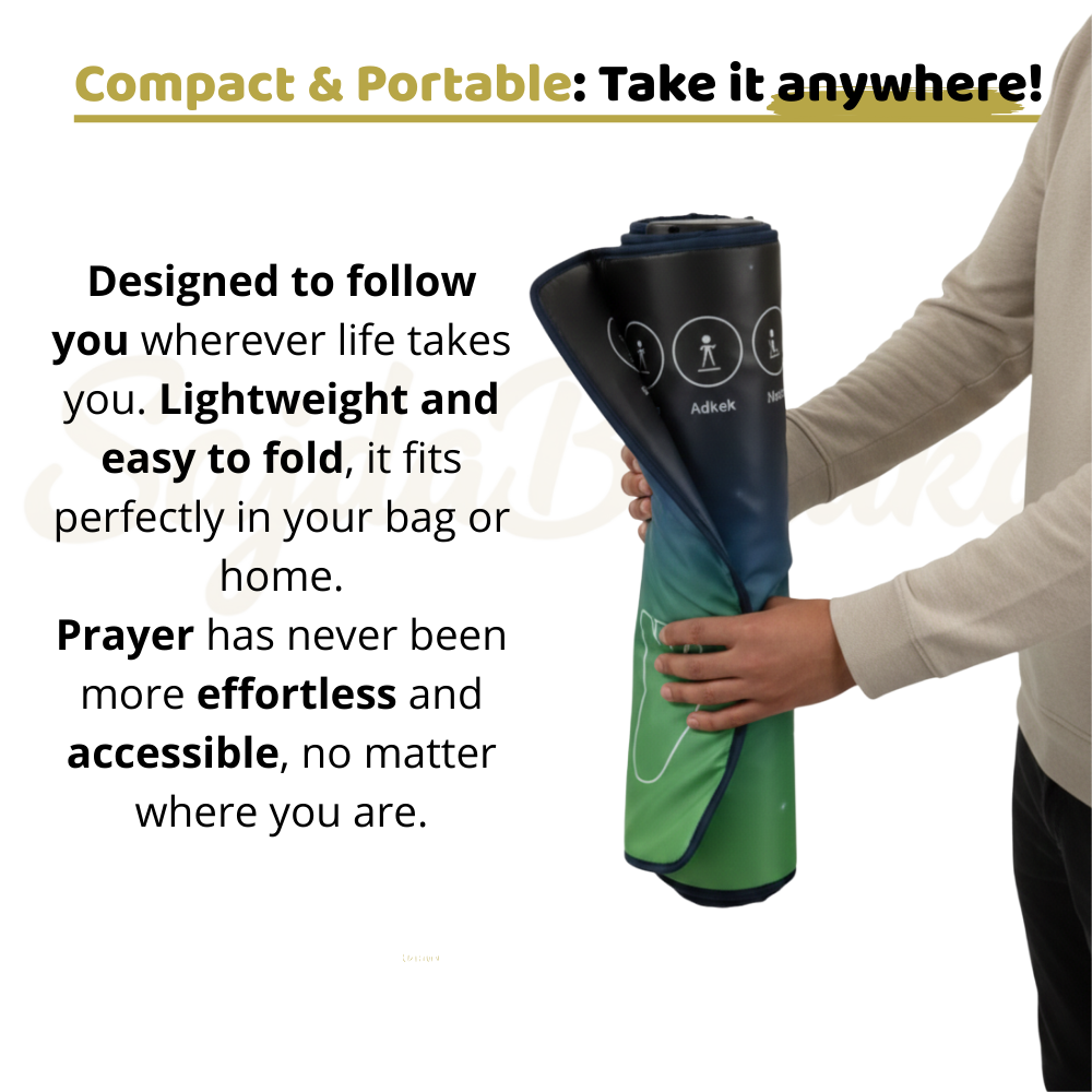 SajdaActive™ - The smart prayer rug that guides you step-by-step