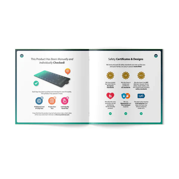 SajdaActive™ - The smart prayer rug that guides you step-by-step